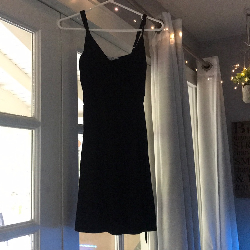 Cute black mini dress